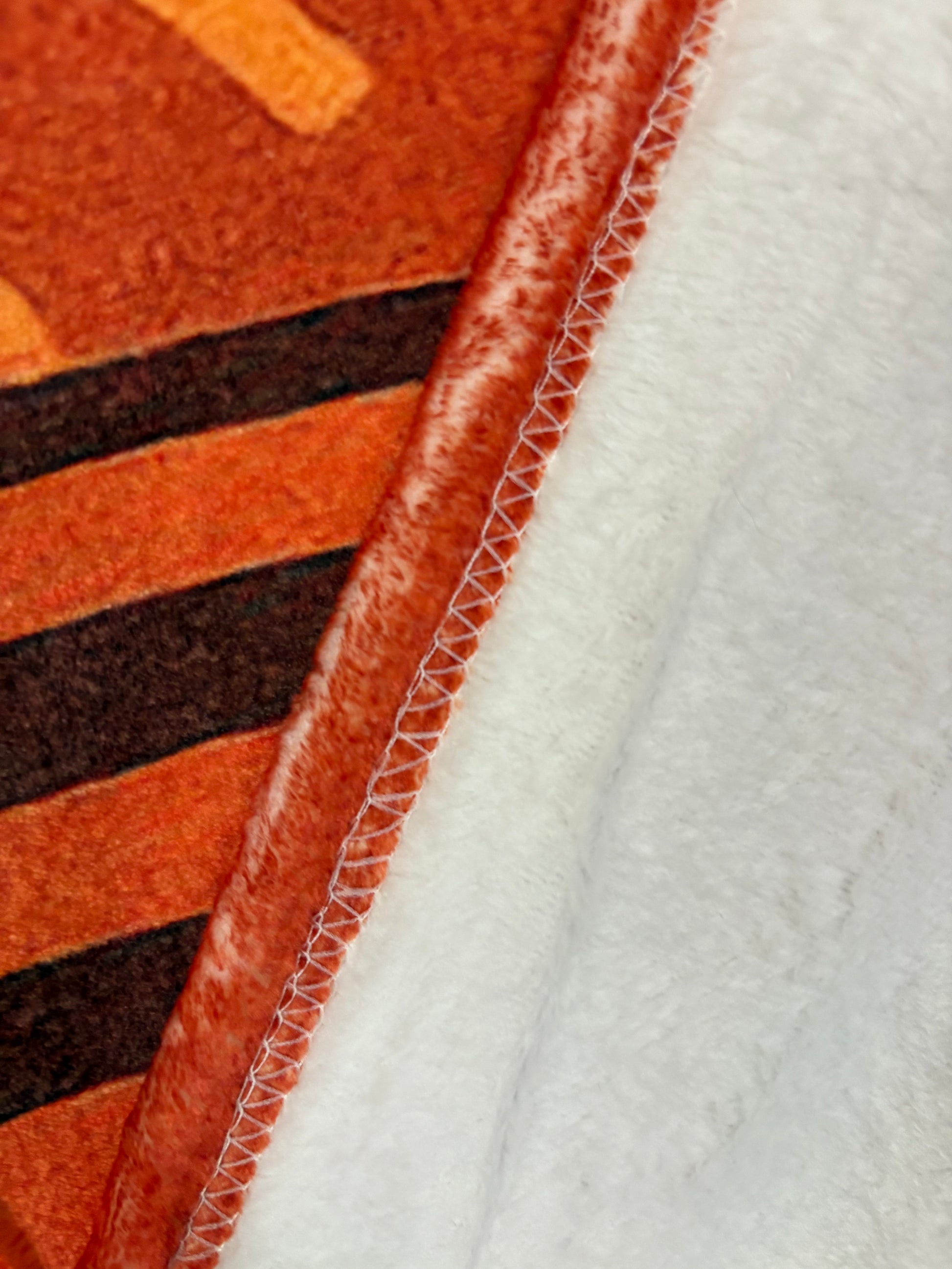 Tiger & Sun Mexican Folk Art Blanket – Cozy Fleece Throw (130x150cm) | Cultural Home Décor Gift